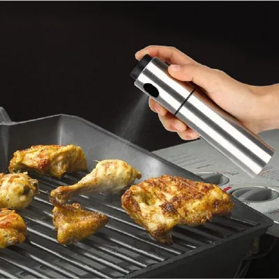 Oil Spray Stainless Steel Bottle