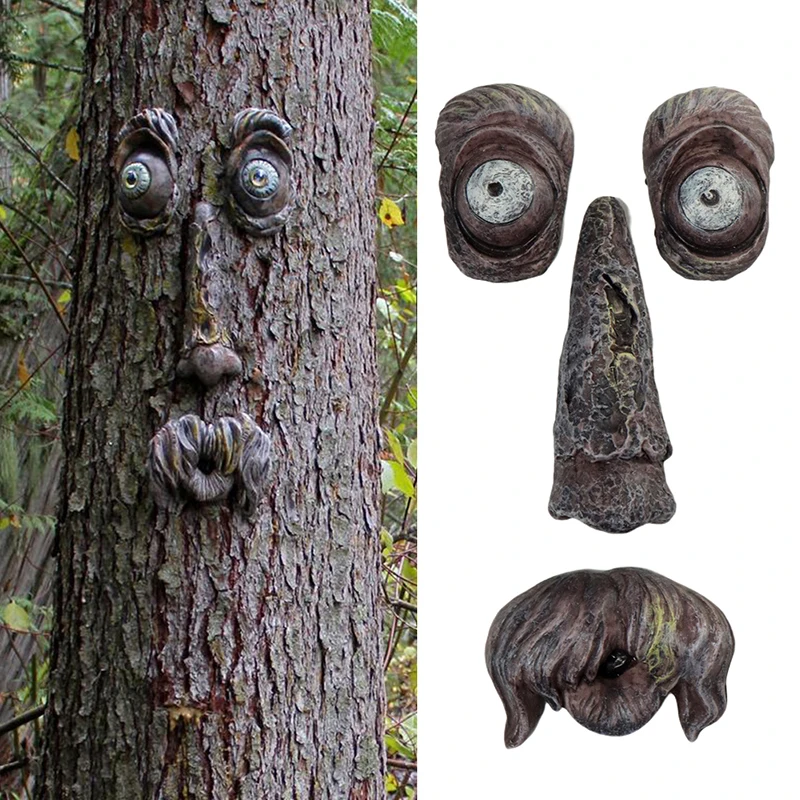 Old Man Tree Hugger Garden Peeker Yard Art Outdoor Tree Funny Old Man Face Sculpture Whimsical Tree Face Garden Old Man Tree Hugger Garden Peeker Yard Art Outdoor Tree Funny Old Man Face Sculpture Whimsical Tree Face Garden