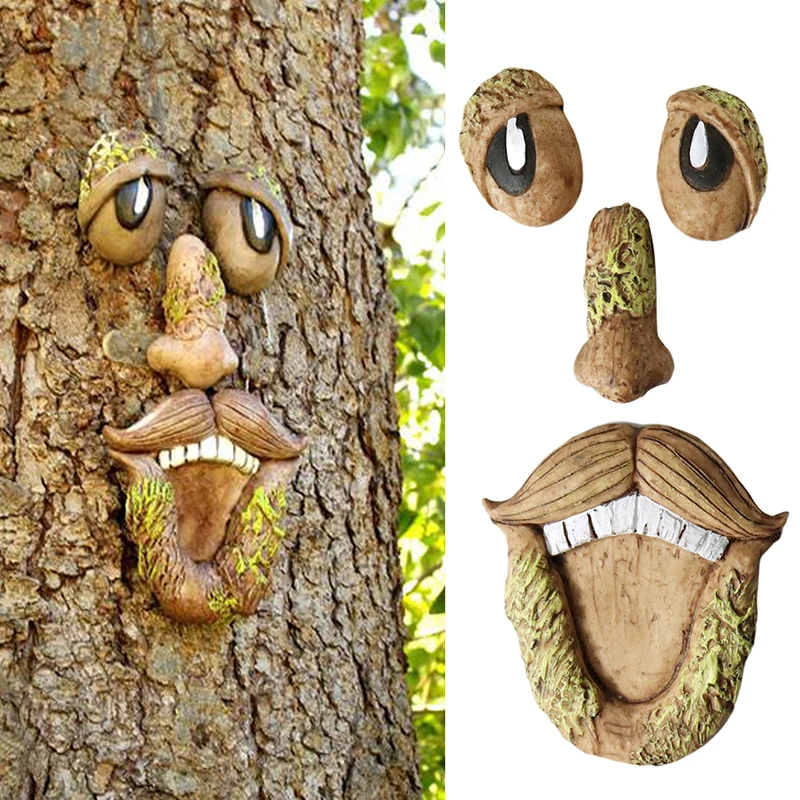 Old Man Tree Hugger Garden Peeker Yard Art Outdoor Tree Funny Old Man Face Sculpture Whimsical Tree Face Garden Old Man Tree Hugger Garden Peeker Yard Art Outdoor Tree Funny Old Man Face Sculpture Whimsical Tree Face Garden