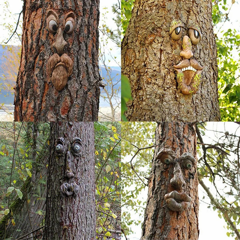 Old Man Tree Hugger Garden Peeker Yard Art Outdoor Tree Funny Old Man Face Sculpture Whimsical Tree Face Garden Old Man Tree Hugger Garden Peeker Yard Art Outdoor Tree Funny Old Man Face Sculpture Whimsical Tree Face Garden