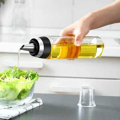 Olive Oil Bottle No-Drip Dispenser
