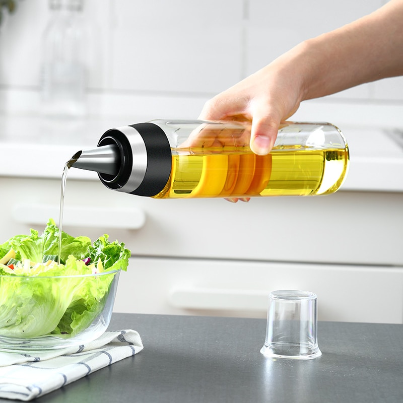 Olive Oil Bottle No-Drip Dispenser