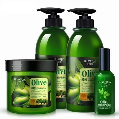 Olive Oil For Hair Care 3pcs/set Olive Oil For Hair Care 3pcs/set
