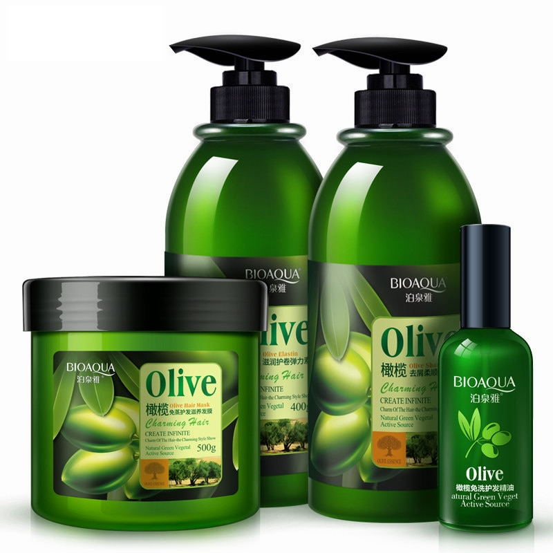 Olive Oil For Hair Care 3pcs/set Olive Oil For Hair Care 3pcs/set