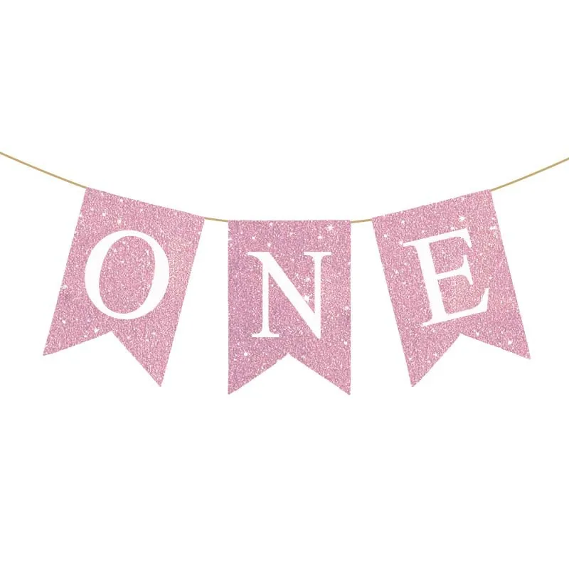 One Birthday Banner Baby Party Decoration One Birthday Banner Baby Party Decoration
