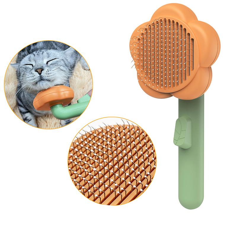 One Click Cleaning Cat Fur Brush One Click Cleaning Cat Fur Brush