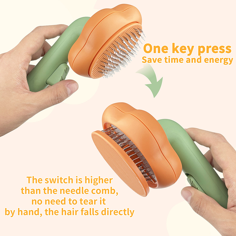 One Click Cleaning Cat Fur Brush One Click Cleaning Cat Fur Brush