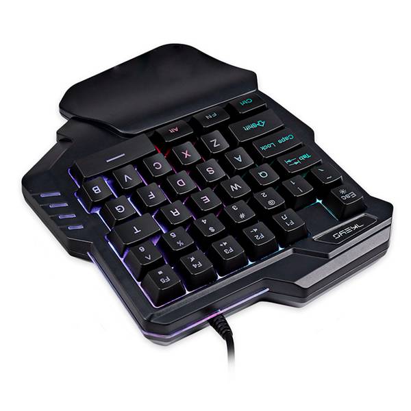 One Handed Gaming Keyboard with LED Light One Handed Gaming Keyboard with LED Light