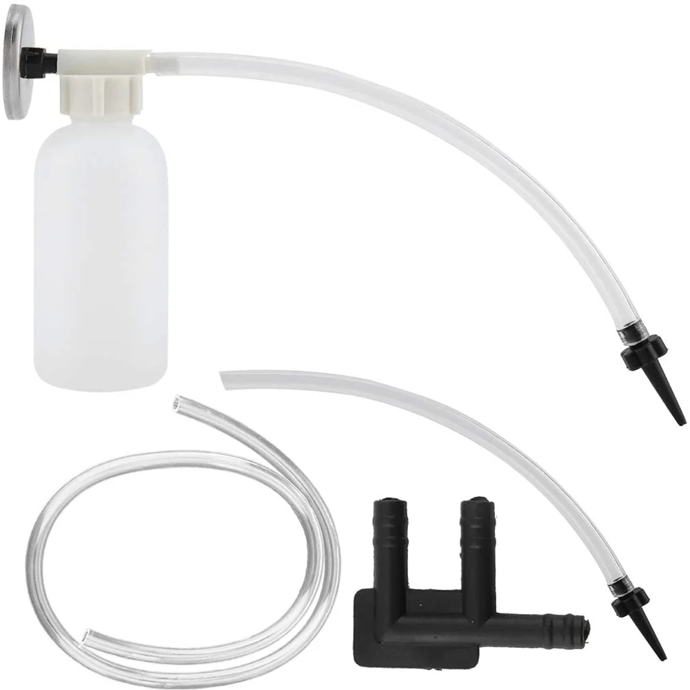 One-Man Brake Bleeder Kit Oil Changing Insert Tool With Adsorption Magnets No Mess Brake Fluid Bleeding Tool