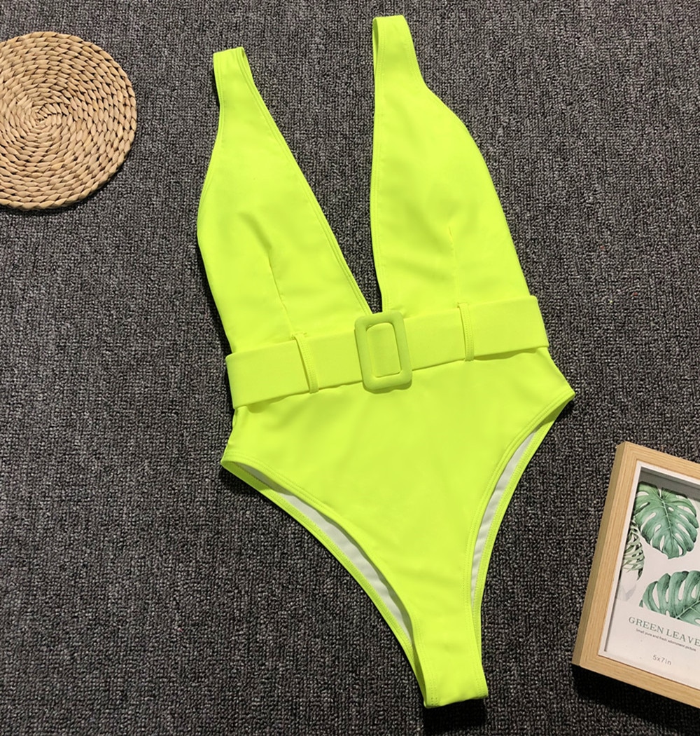 One Piece Bikini With Belt One Piece Bikini With Belt