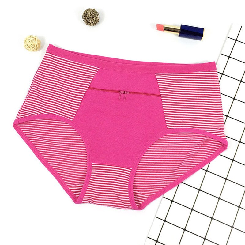 One Size Cotton Panty with Pocket for Women