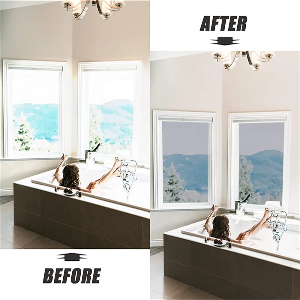One Way Window Film, Mirror Effect Tint Glass Covering for Home Office,Reflective Heat Control Anti UV Glass Door One Way Window Film, Mirror Effect Tint Glass Covering for Home Office,Reflective Heat Control Anti UV Glass Door