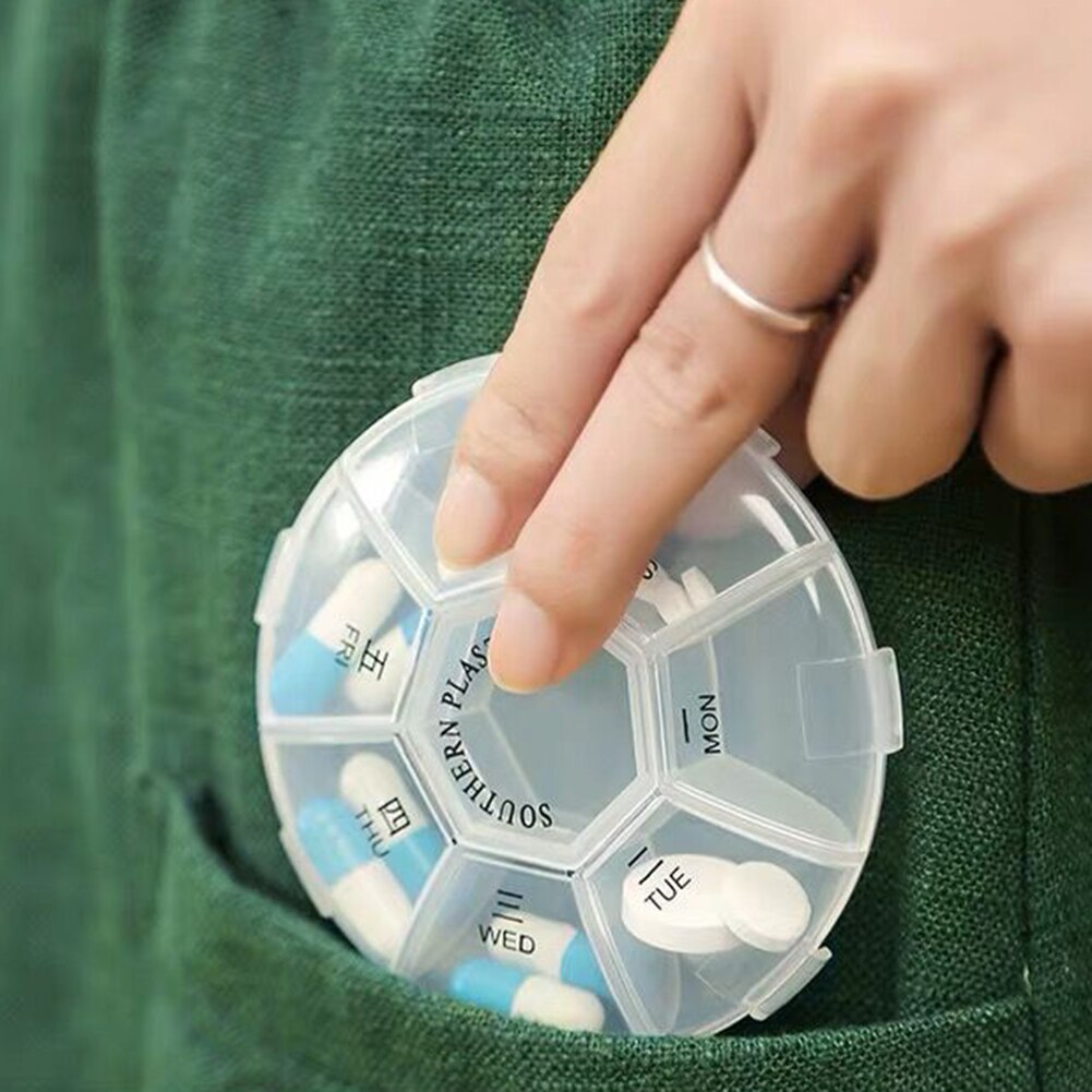 One Week Daily Pill Container One Week Daily Pill Container