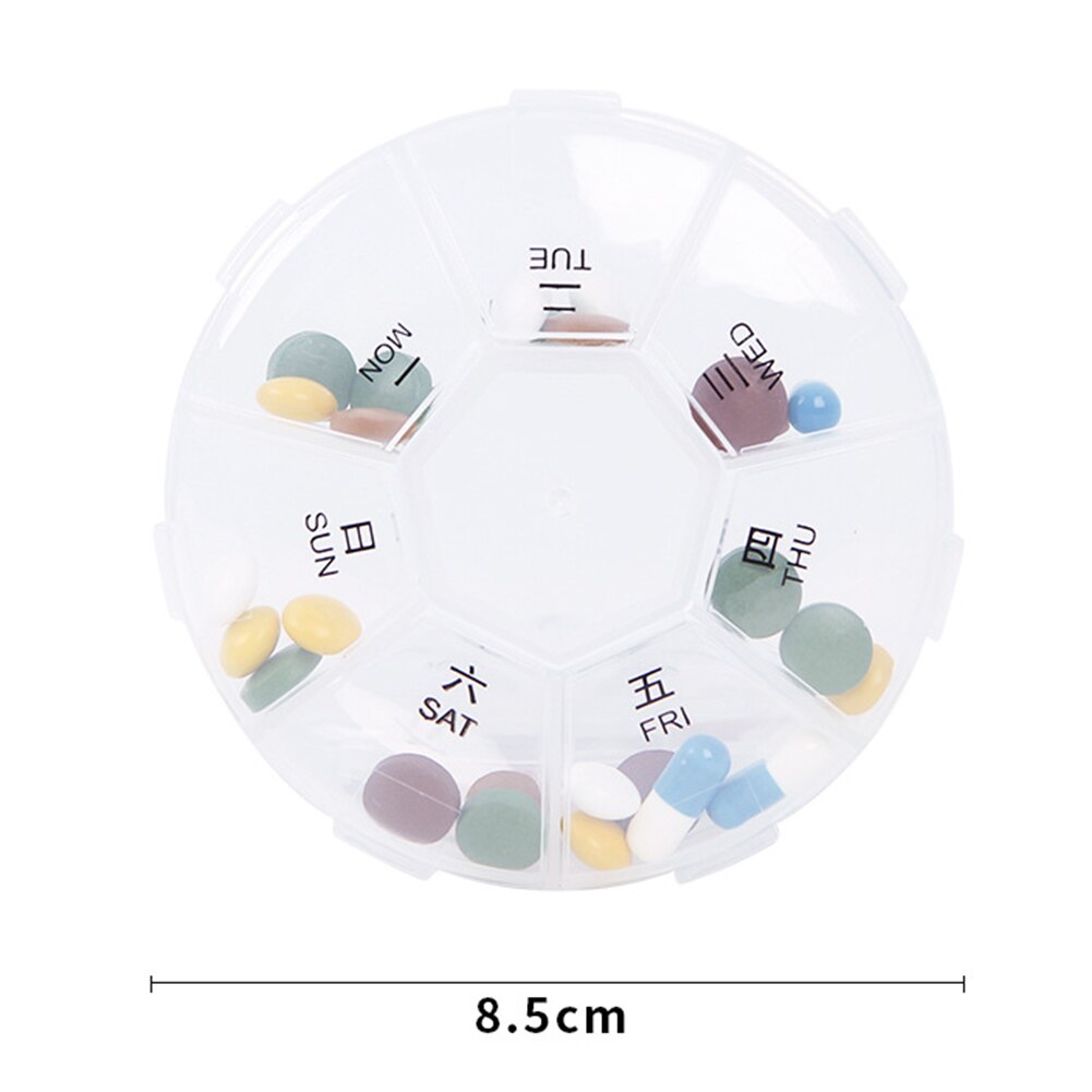 One Week Daily Pill Container One Week Daily Pill Container