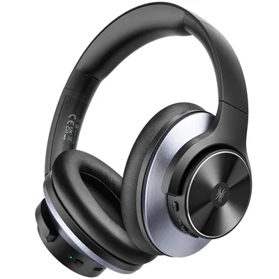 Oneodio A10 Hybrid Active Noise Cancelling Headphones Bluetooth With Hi-Res Audio Over Ear Wireless Headset ANC With