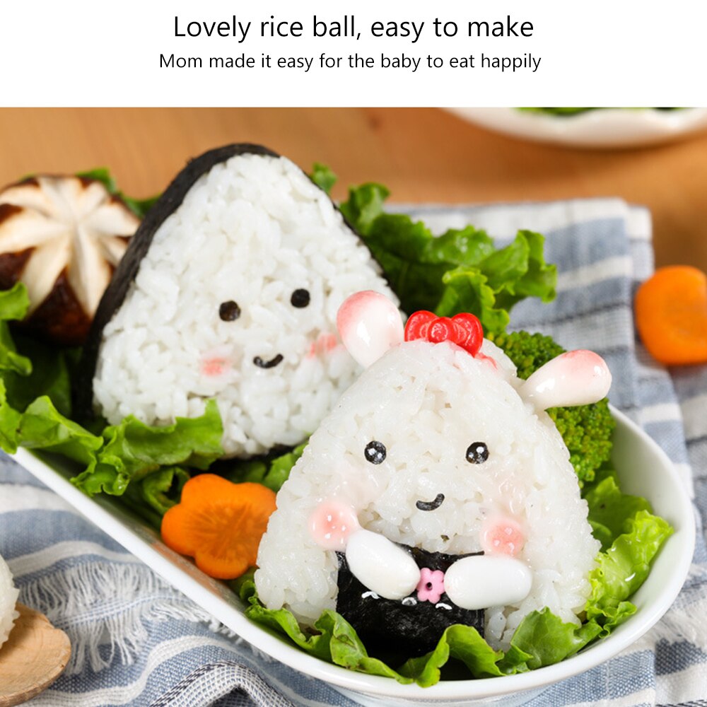 Onigiri Press Molding Set (3pcs) Onigiri Press Molding Set (3pcs)