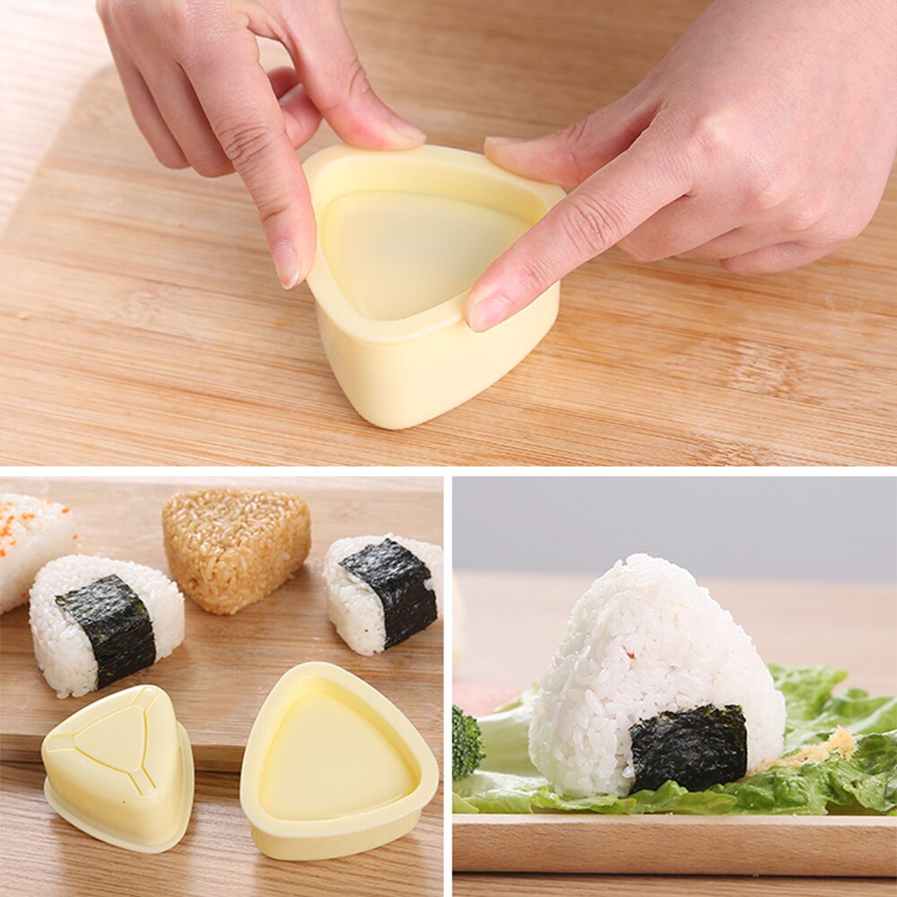 Onigiri Press Molding Set (3pcs) Onigiri Press Molding Set (3pcs)