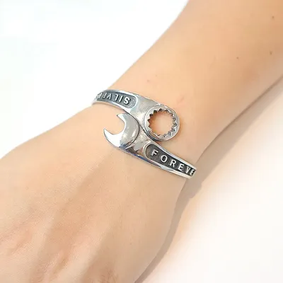 Open Bangle Wrench Bracelet Open Bangle Wrench Bracelet