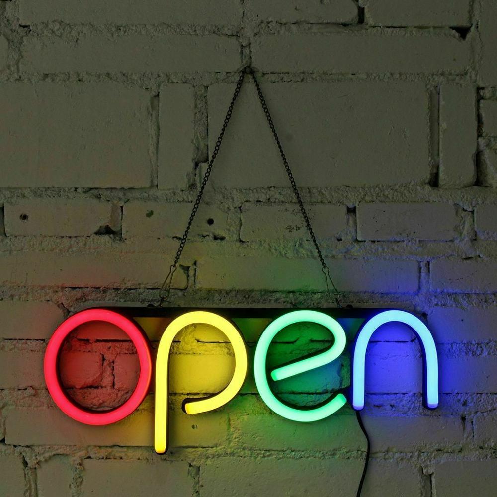 Open Neon Sign Ultra Bright LED Light