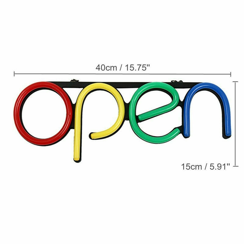 Open Neon Sign Ultra Bright LED Light