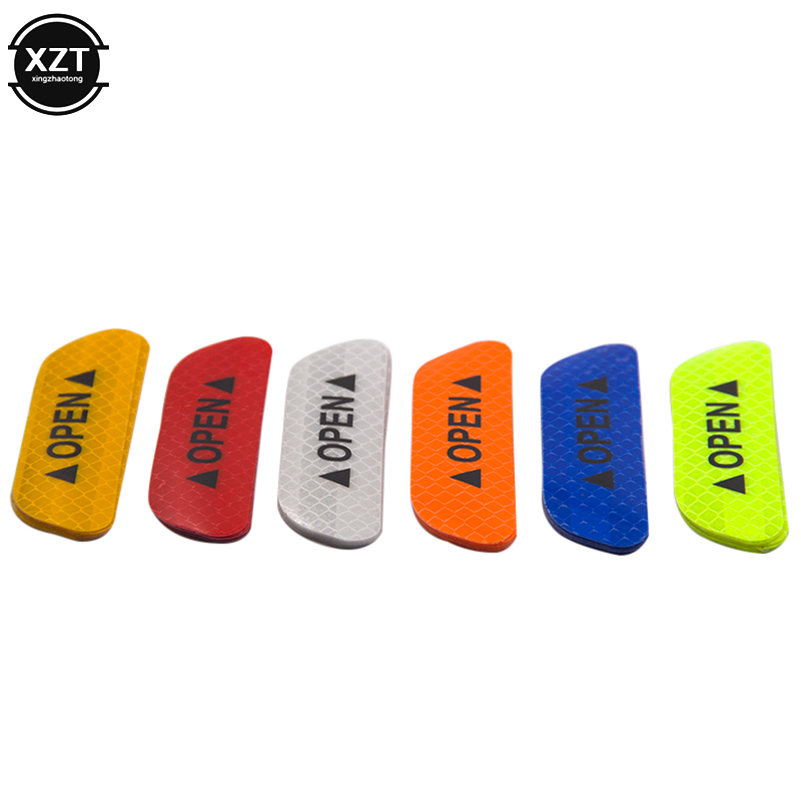 Open Sign Reflective Car Stickers (4Pcs) Open Sign Reflective Car Stickers (4Pcs)