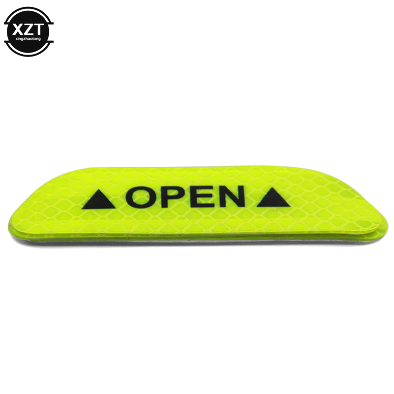 Open Sign Reflective Car Stickers (4Pcs) Open Sign Reflective Car Stickers (4Pcs)