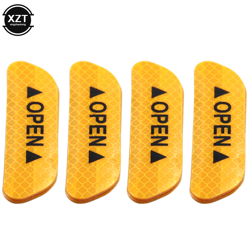 Open Sign Reflective Car Stickers (4Pcs) Open Sign Reflective Car Stickers (4Pcs)