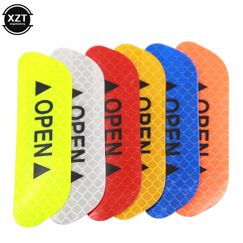 Open Sign Reflective Car Stickers (4Pcs) Open Sign Reflective Car Stickers (4Pcs)
