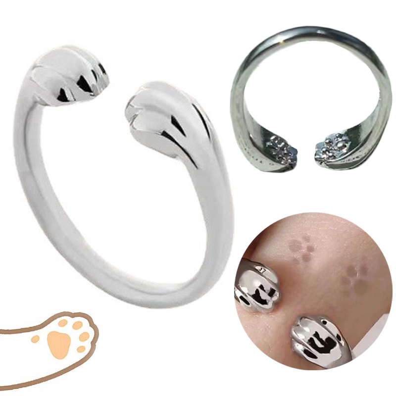 Open-Type Cat Paw Ring