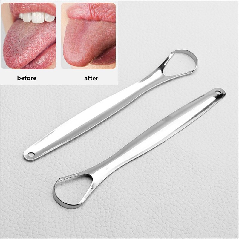 Oral Care Stainless Steel Tongue Cleaner