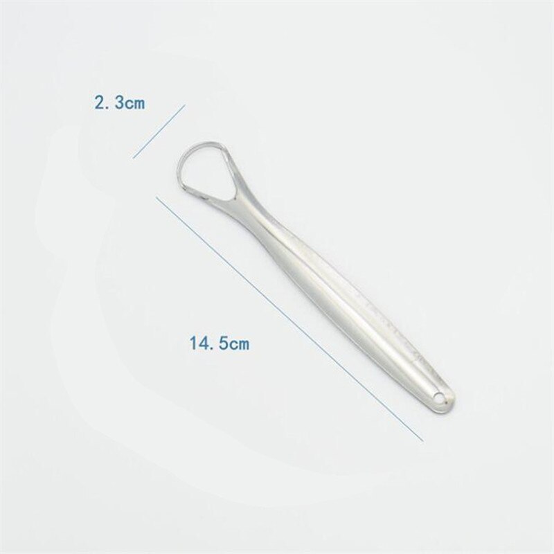 Oral Care Stainless Steel Tongue Cleaner