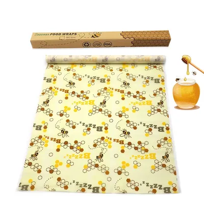 Organic Reusable Beeswax Food Wrap Organic Reusable Beeswax Food Wrap