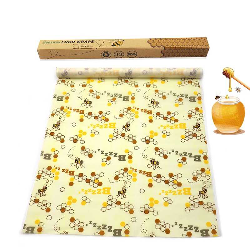 Organic Reusable Beeswax Food Wrap