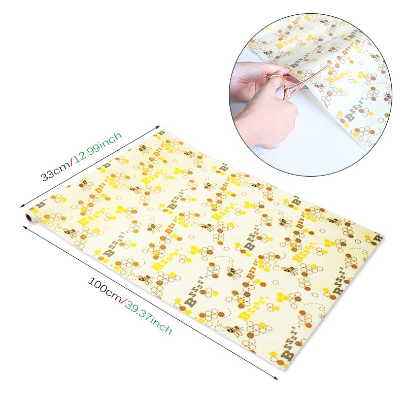 Organic Reusable Beeswax Food Wrap Organic Reusable Beeswax Food Wrap