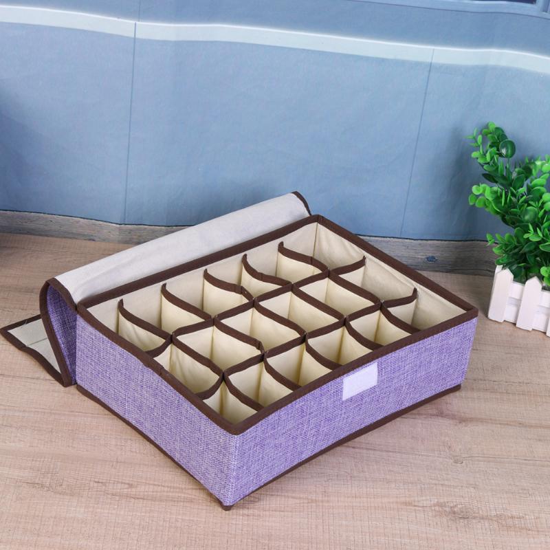 Organizer Box with Cover for Drawer 18 grids