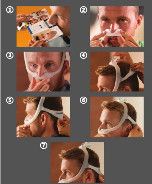 Original Dreamwear CPAP Mask for Philips Anti Snoring Sleep Apnea Auto CPAP Bipap Mask With 4 Cushions Free Headgear Original Dreamwear CPAP Mask for Philips Anti Snoring Sleep Apnea Auto CPAP Bipap Mask With 4 Cushions Free Headgear