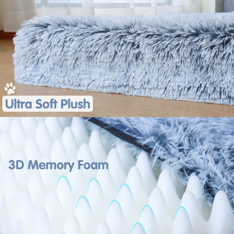 Orthopedic Foam Dog Bed with Washable Cover