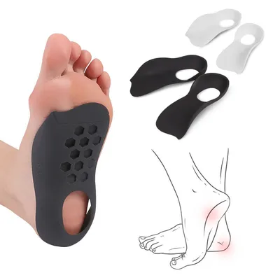 Orthopedic Insoles Orthotics Flat Foot Health Sole Pad for Shoes Insert Arch Support Pad for Plantar Fasciitis Feet Care