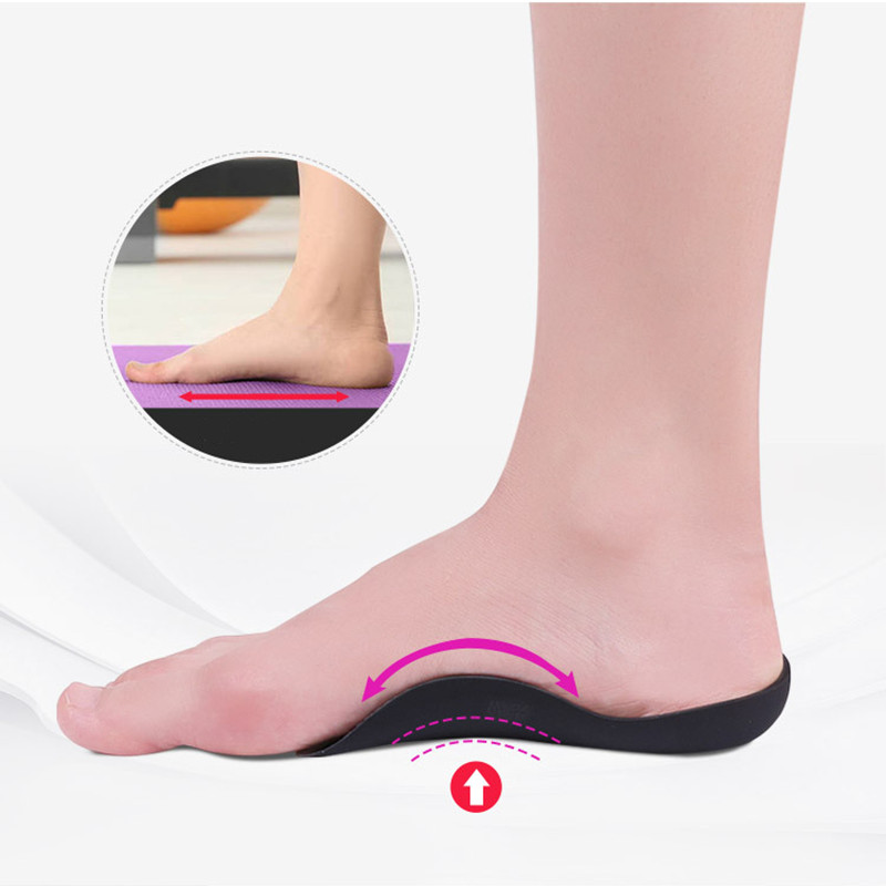 Orthopedic Insoles Orthotics Flat Foot Health Sole Pad for Shoes Insert Arch Support Pad for Plantar Fasciitis Feet Care