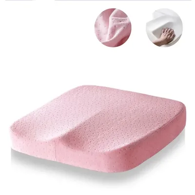Orthopedic Memory Foam Seat Cushion for Office Chairs and Car Seat