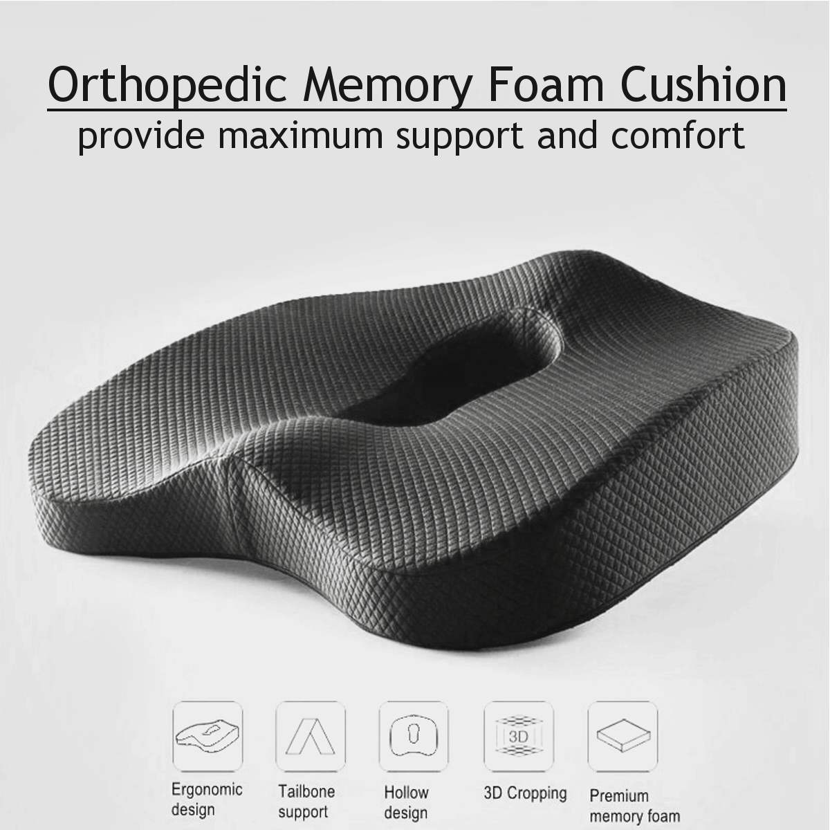 Orthopedic Seat Cushion Memory Foam Orthopedic Seat Cushion Memory Foam