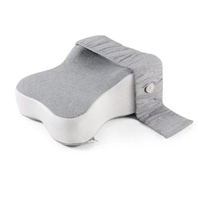 Orthopedic Slow Rebound Memory Cotton Clamp Leg Pillow Maternity Foot Pillow Strap Adjustable Side Sleeping Knee Leg