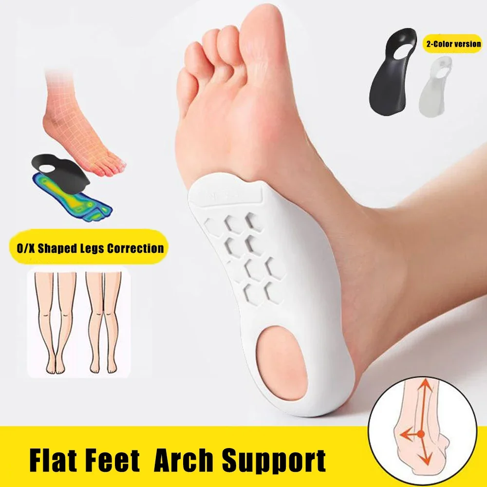 Orthotic Insoles for Plantar Fasciitis Pain Relief Therapy Flat Feet Arch Support Insoles for Shoes Women Men XO-Legs