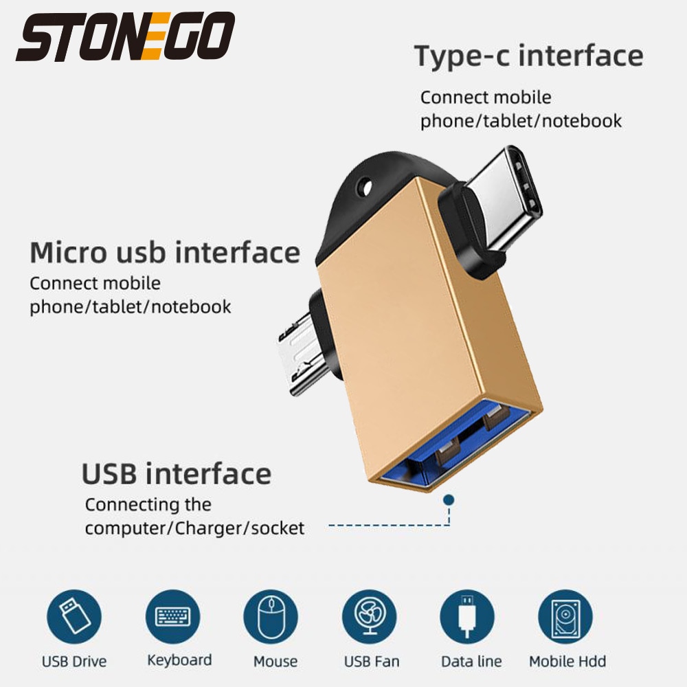 OTG Adapter 2 in 1 USB Converter OTG Adapter 2 in 1 USB Converter