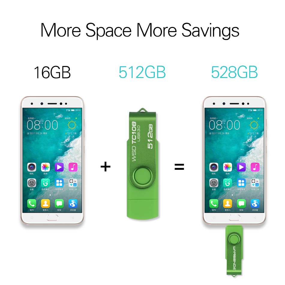 OTG Flashdrive 2 in 1 Pendrive
