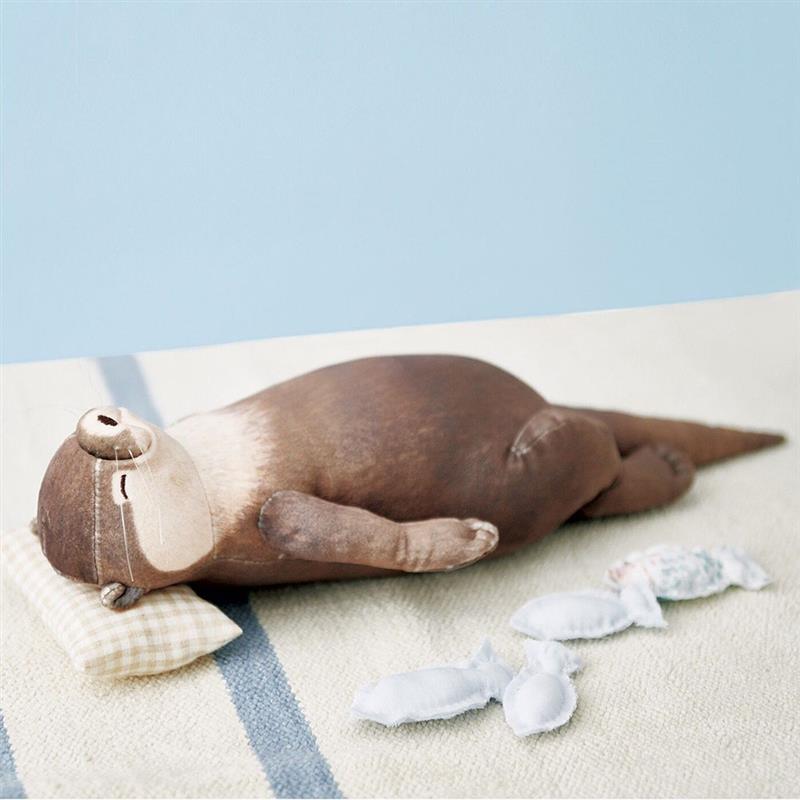 Otter Stuffed Toy Wrist Pillow