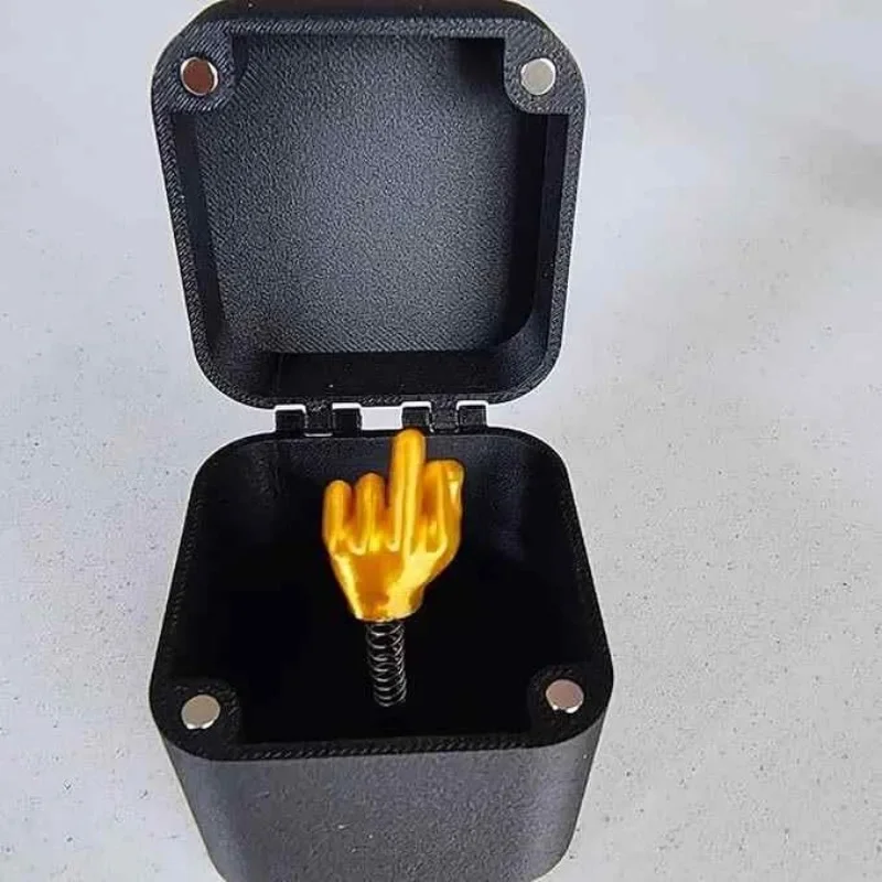 Out of the box pop-up Middle Finger Gift Box Creative Desk Home Decor Gifts Middle Finger Novelty Christmas Funny Prank Out of the box pop-up Middle Finger Gift Box Creative Desk Home Decor Gifts Middle Finger Novelty Christmas Funny Prank