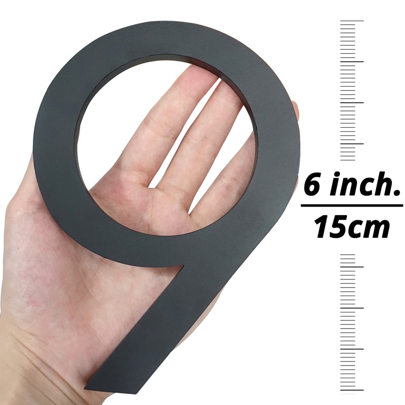 Outdoor Aluminum House Number