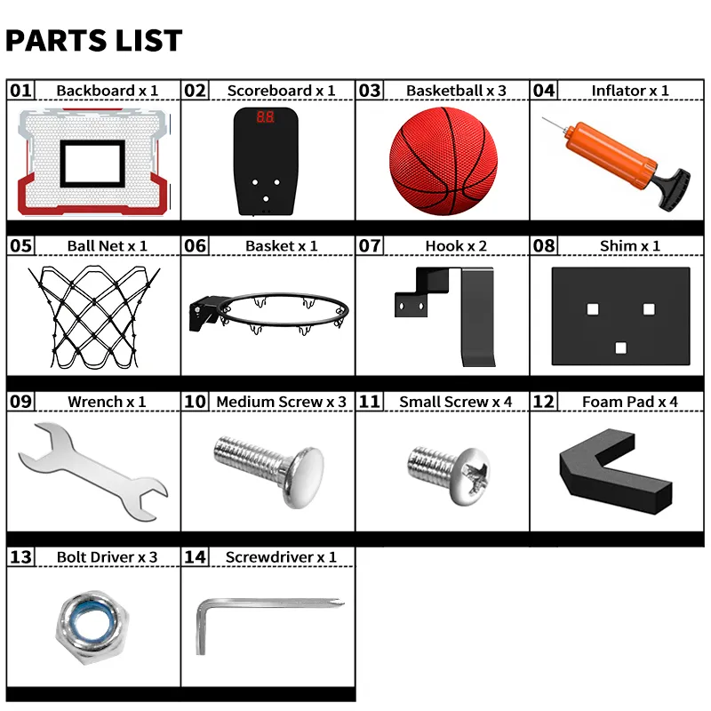 Outdoor Basketball Hoop for Kids Indoor Basketball Hoops Mini Basketball Hoop with 3 Balls Outdoor Basketball Hoop for Kids Indoor Basketball Hoops Mini Basketball Hoop with 3 Balls