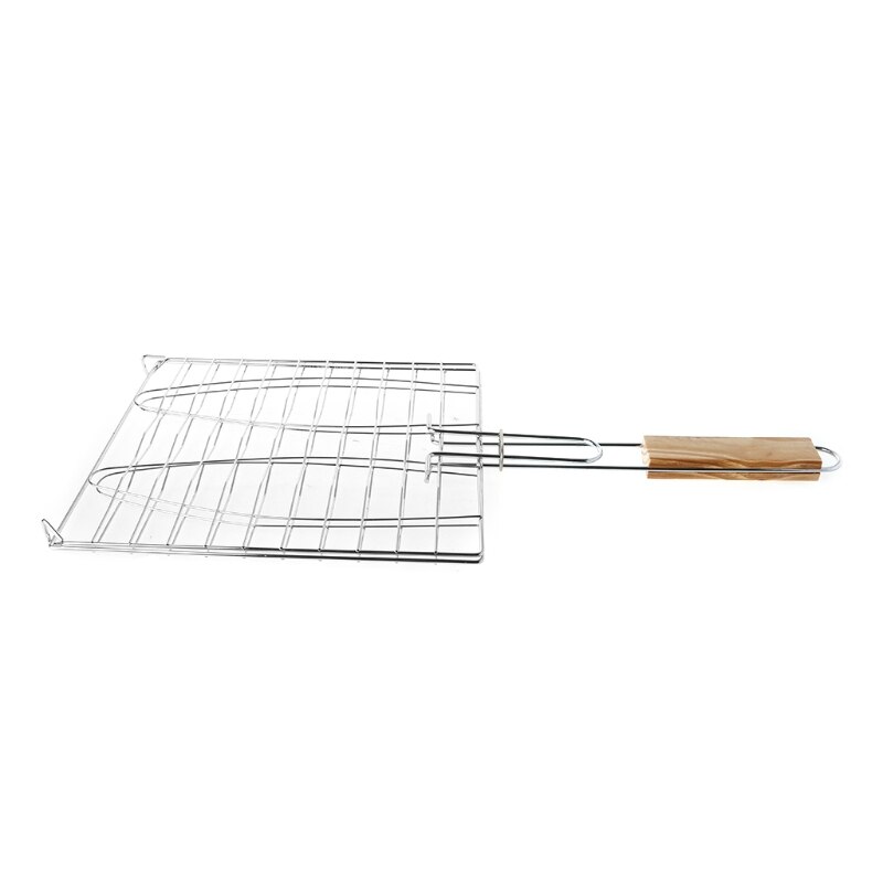 Outdoor BBQ Grill Net with Handle